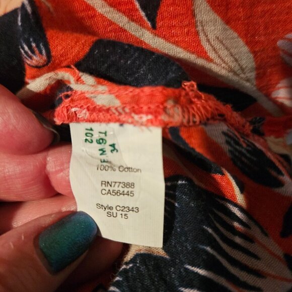 J. Crew 100% Cotton Tunic Top M - Picture 5 of 6